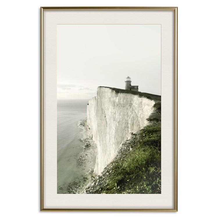Poster On the Edge - landscape of a gigantic cliff with a lighthouse on top 130290 additionalImage 20
