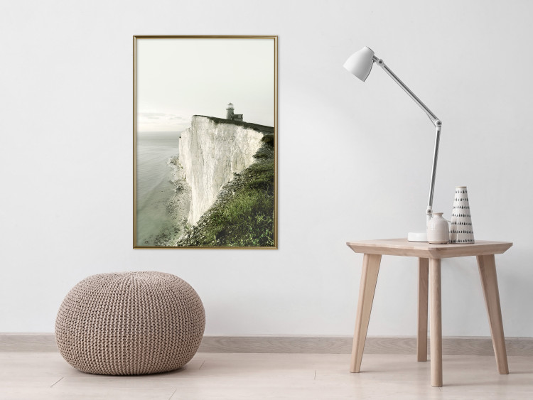 Poster On the Edge - landscape of a gigantic cliff with a lighthouse on top 130290 additionalImage 5