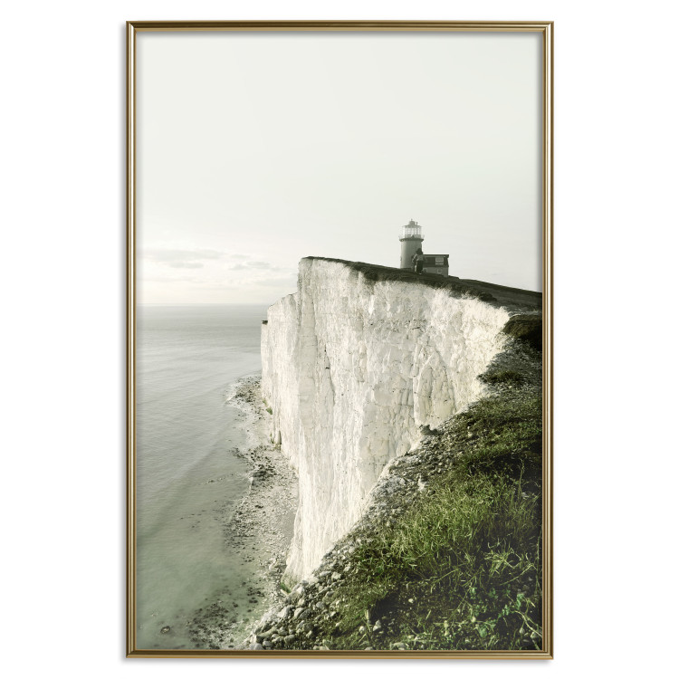 Poster On the Edge - landscape of a gigantic cliff with a lighthouse on top 130290 additionalImage 17