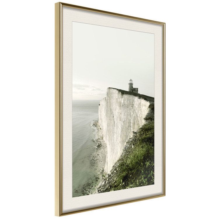 Poster On the Edge - landscape of a gigantic cliff with a lighthouse on top 130290 additionalImage 3