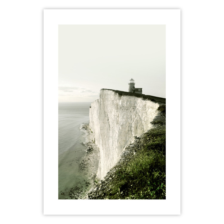Poster On the Edge - landscape of a gigantic cliff with a lighthouse on top 130290 additionalImage 25