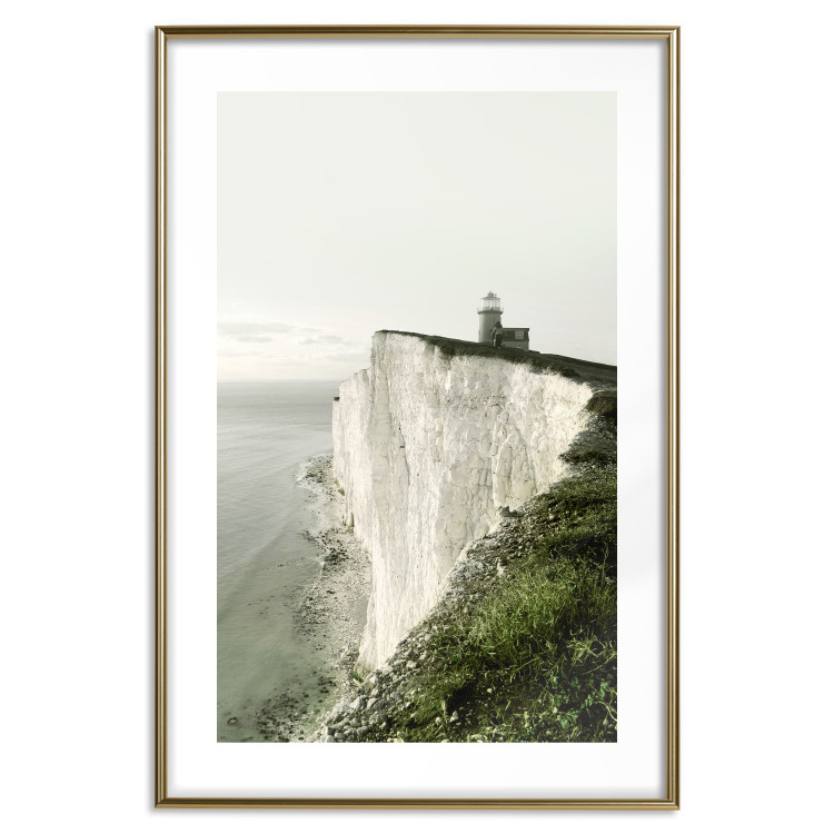 Poster On the Edge - landscape of a gigantic cliff with a lighthouse on top 130290 additionalImage 14