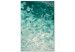 Canvas Joyful Dance (1-piece) Vertical - wave landscape on turquoise water 135290