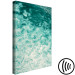 Canvas Joyful Dance (1-piece) Vertical - wave landscape on turquoise water 135290 additionalThumb 6