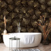 Wall Mural Golden plants in the wind - Abstract composition inspired by nature 138590 additionalThumb 8