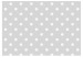 Wall Mural Joyful Dots - Geometric Shapes in White on a Solid Background 60790 additionalThumb 1