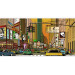 Wall Mural Comic about New York - Colorful Architecture with Yellow Taxis 61490 additionalThumb 6