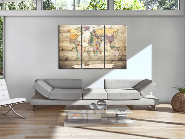 Canvas Print Map of Dreams 91090 additionalImage 3