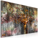 Canvas Print Golden Tree (3-piece) - Secessionist Abstraction with Nature Motif 105601 additionalThumb 2