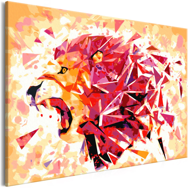 Paint by number Abstract Lion 108001 additionalImage 5