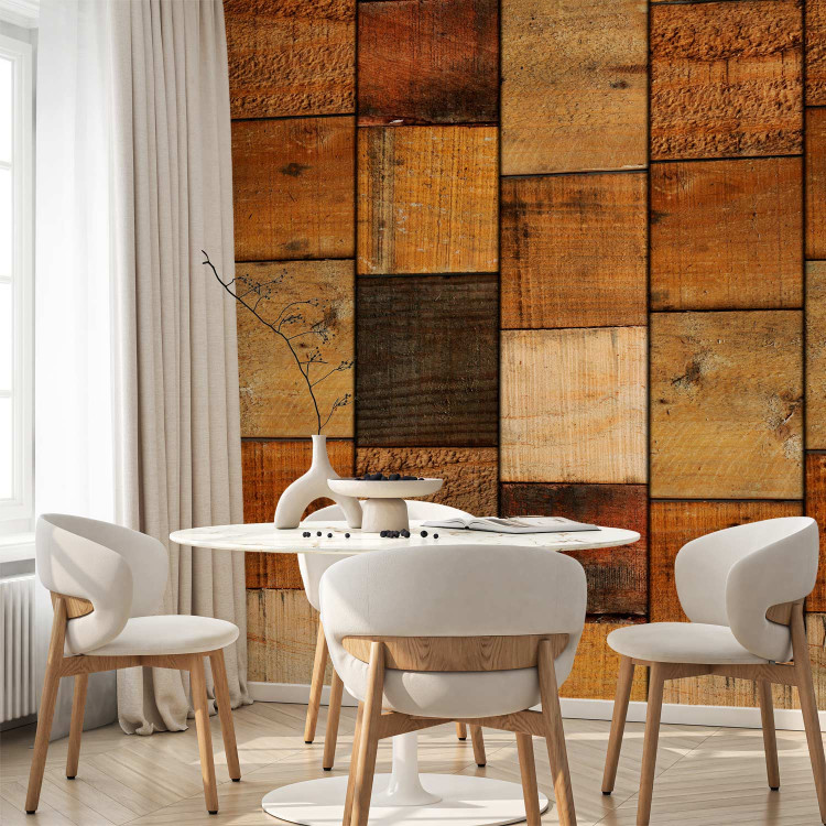 Modern Wallpaper Magma Wooden Textures 114001