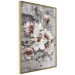 Poster Magnolias - composition with a textured surface with light pink flowers 115201 additionalThumb 14
