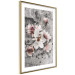 Poster Magnolias - composition with a textured surface with light pink flowers 115201 additionalThumb 8