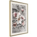 Poster Magnolias - composition with a textured surface with light pink flowers 115201 additionalThumb 2