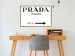 Wall Poster Prada Marfa - black and white simple composition with texts and an arrow 116801 additionalThumb 7