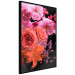 Wall Poster Spring Breeze - botanical composition with pink flowers on a black background 118401 additionalThumb 10