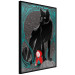 Wall Poster Little Red Riding Hood - fantasy with a girl in a cloak and a wolf in the background 118701 additionalThumb 9