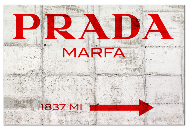 Canvas Print Prada Concrete (1 Part) Wide 122301