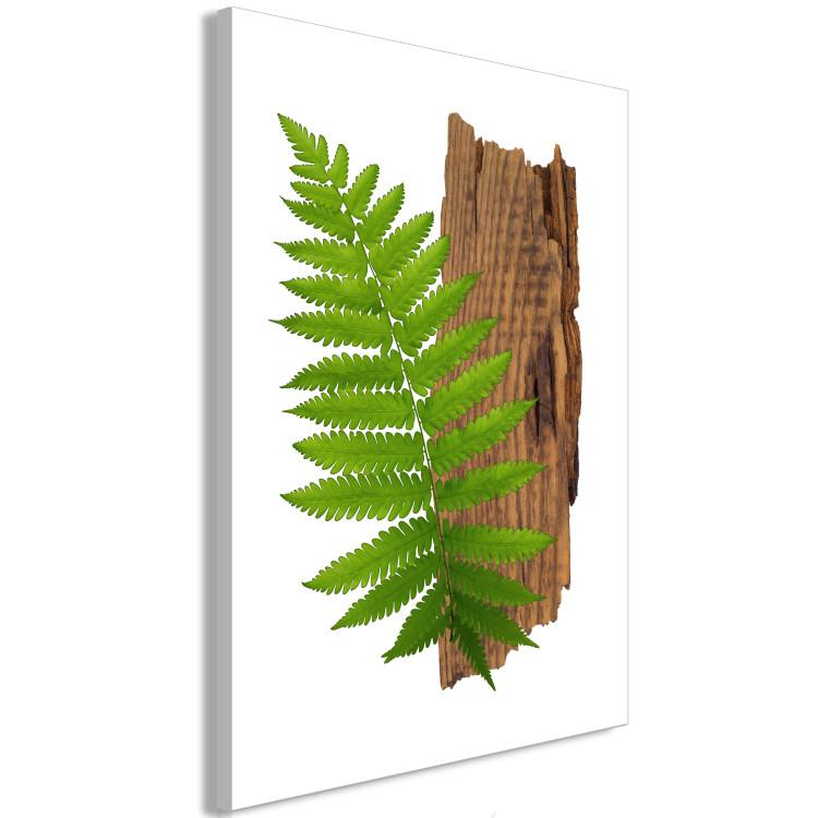 Canvas Plant zodiac: twins - minimalist, botanical composition 122601 additionalImage 2
