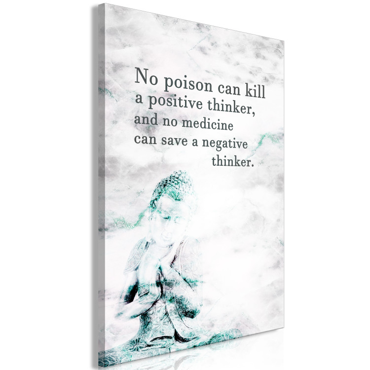 Canvas In the Light of Buddhism (1-part) - Buddha's Wisdom in English Quote 122801 additionalImage 2
