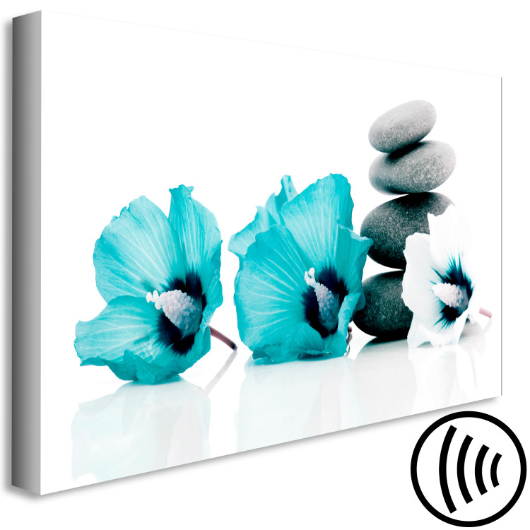 Canvas Print Calm Mallow (1 Part) Turquoise 123401 additionalImage 6