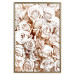 Poster Rose Garden - landscape of field of rose flowers in delicate pink shade 123901 additionalThumb 16