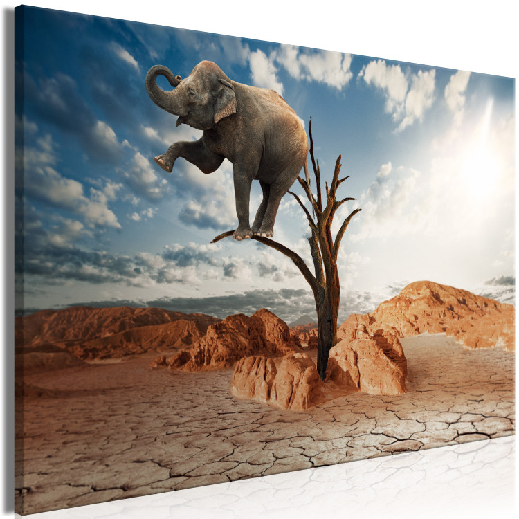 Canvas Surreal Elephant (1 Part) Wide 126201 additionalImage 2