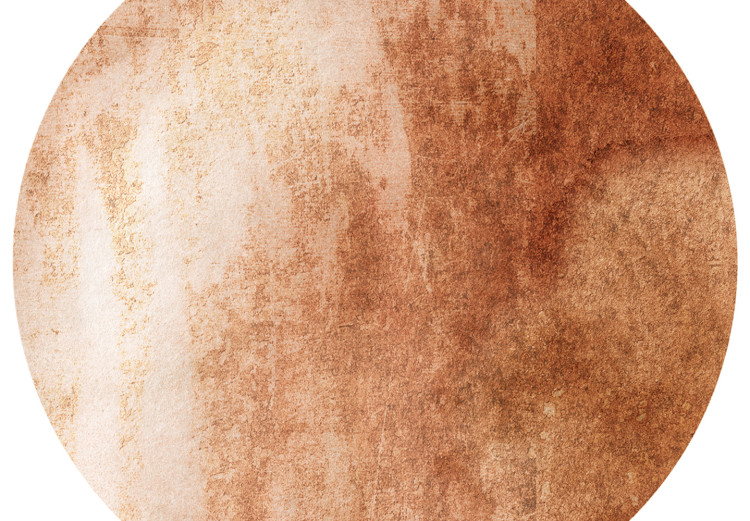 Wall Poster Harmony and Rhythm - circle on a white background above abstract brown texture 127401 additionalImage 10