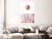 Wall Poster Harmony and Rhythm - circle on a white background above abstract brown texture 127401 additionalThumb 4