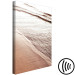 Canvas September Rhythm (1-piece) Vertical - sepia beach landscape 129701 additionalThumb 6