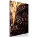Canvas Art Print Tangled Trace (1-piece) Vertical - landscape of golden-hued leaves 130501 additionalThumb 2
