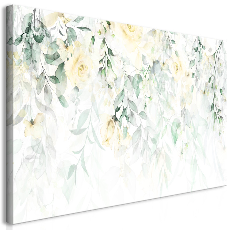 Large canvas print Waterfall of Roses - Second Variant II [Large Format] 131501 additionalImage 3