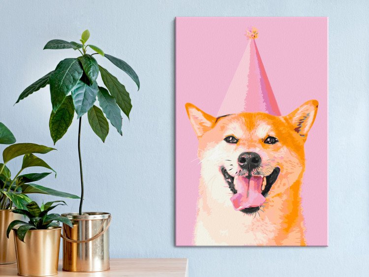 Paint by number Funny Shiba 132301 additionalImage 2