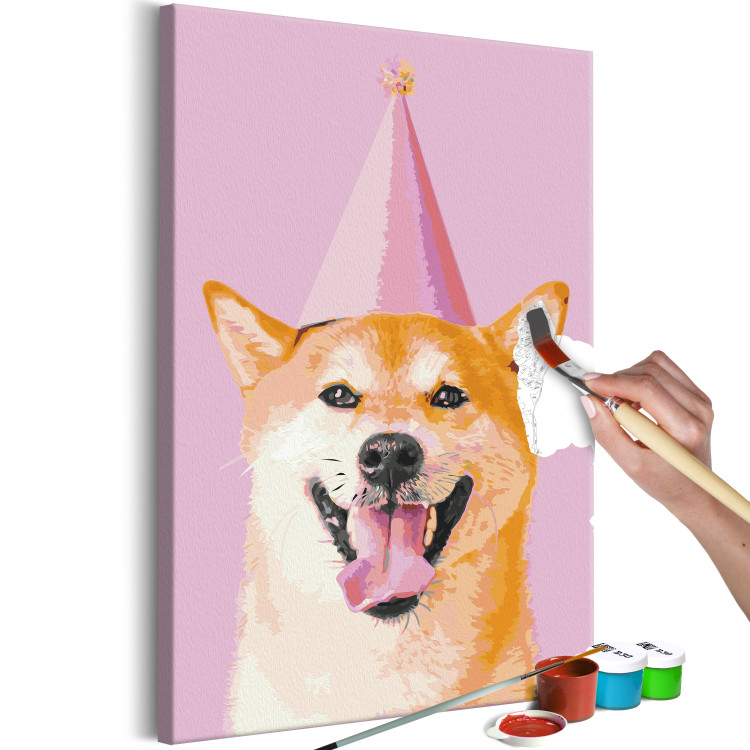 Paint by number Funny Shiba 132301 additionalImage 4