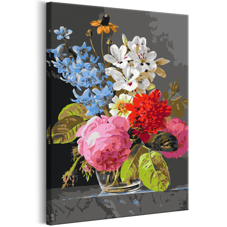 Paint by number Bouquet in a Glass 132401 additionalImage 5