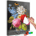 Paint by number Bouquet in a Glass 132401 additionalThumb 3