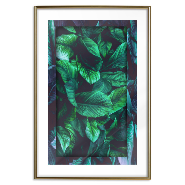 Wall Poster Dangerous Jungle - green composition of leaves in a tropical motif 134501 additionalImage 16