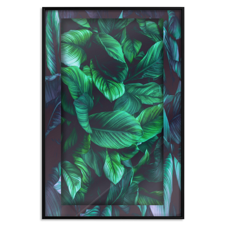 Wall Poster Dangerous Jungle - green composition of leaves in a tropical motif 134501 additionalImage 16