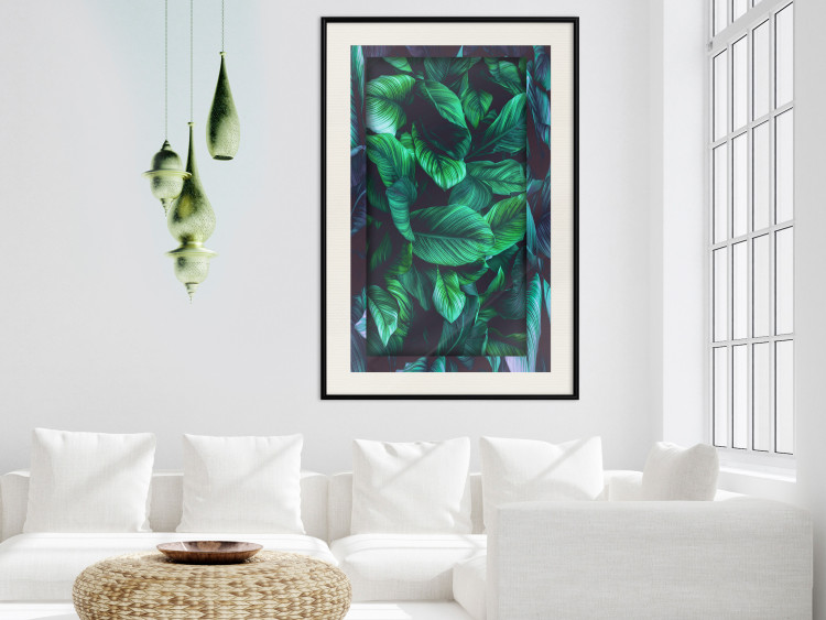 Wall Poster Dangerous Jungle - green composition of leaves in a tropical motif 134501 additionalImage 24