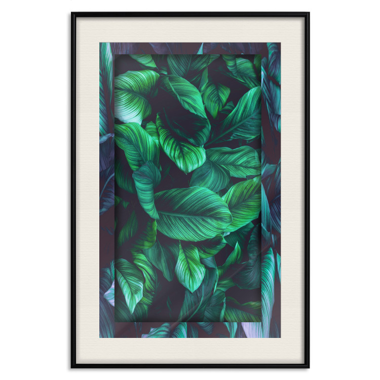 Wall Poster Dangerous Jungle - green composition of leaves in a tropical motif 134501 additionalImage 19
