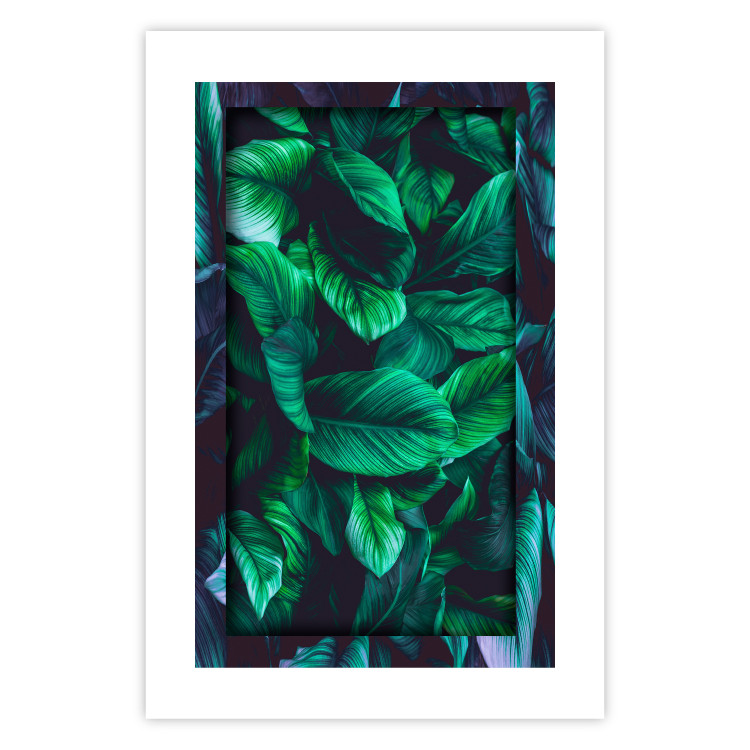 Wall Poster Dangerous Jungle - green composition of leaves in a tropical motif 134501 additionalImage 25