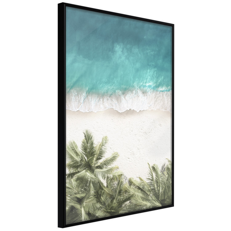 Wall Poster Turquoise Expansion - tropical beach and plant landscape against sea 135301 additionalImage 4