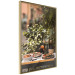 Wall Poster Siesta - composition with wine and Italian food against green plants 135901 additionalThumb 2