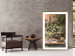 Wall Poster Siesta - composition with wine and Italian food against green plants 135901 additionalThumb 24