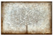 Canvas Misty Tree (1-piece) Wide - industrial composition in beige 138301