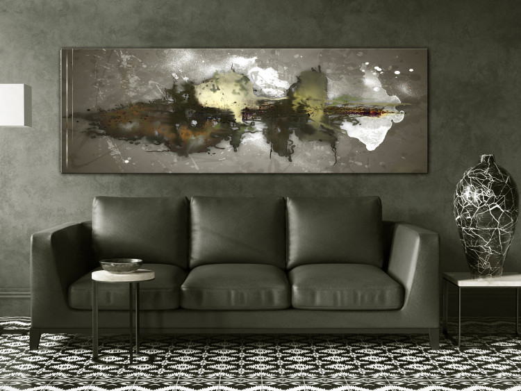 Canvas Journey Through the Galaxy (1-piece) Narrow - modern dark abstraction 143701 additionalImage 3