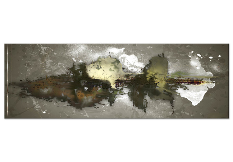Canvas Journey Through the Galaxy (1-piece) Narrow - modern dark abstraction 143701