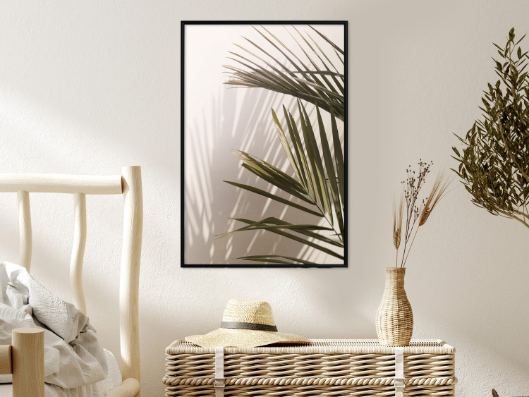 Wall Poster Palm Leaves - Sunny View With a Peaceful Play of Shade and Light 145301 additionalImage 11