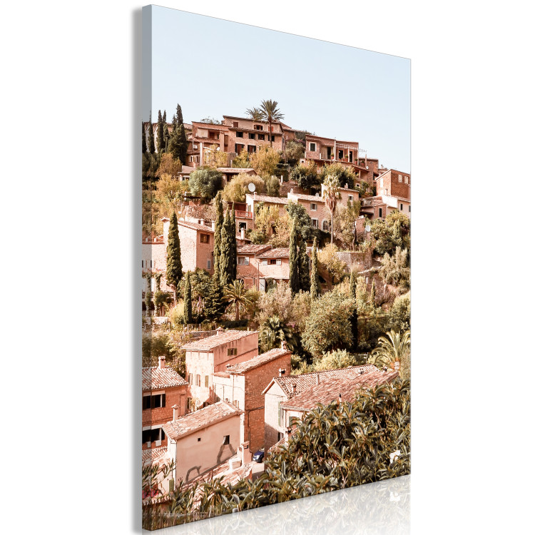 Canvas Village on the Hill (1-piece) - landscape with Spanish architecture 145501 additionalImage 2