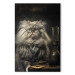 Canvas AI Persian Cat - Portrait of a Fantasy Animal in the Guise of a Professor - Vertical 150101 additionalThumb 7